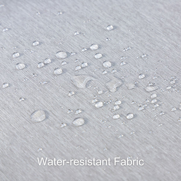 6 Seater Outdoor Couch Modern L-Shaped Sectional Sofa Set