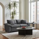 Cloud-like Living Room Sofa Couch Modular Sectional Corduroy Set