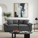 Cloud-like Living Room Sofa Couch Modular Sectional Corduroy Set
