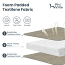 PHI VILLA C-Spring Textilene Patio Dining Chairs