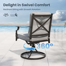 Calabash 7-Piece Patio Dining Set with Mixed Chairs