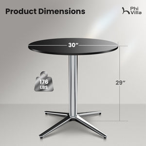 Sleek Bauhaus Table for Outdoor Deck