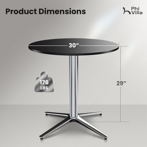 Sleek Bauhaus Table for Outdoor Deck