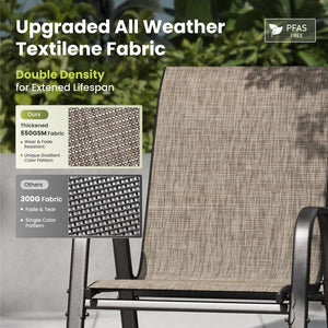 Ease Outdoor Sling Dining Chairs Set of 2/4/6