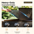 Captiva Designs All-in-One Grill: Griddle and Grill, Versatile Cooking