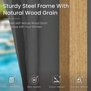 PHI VILLA 10’x13’ Patio Affordable Gazebo with Mosquito Net