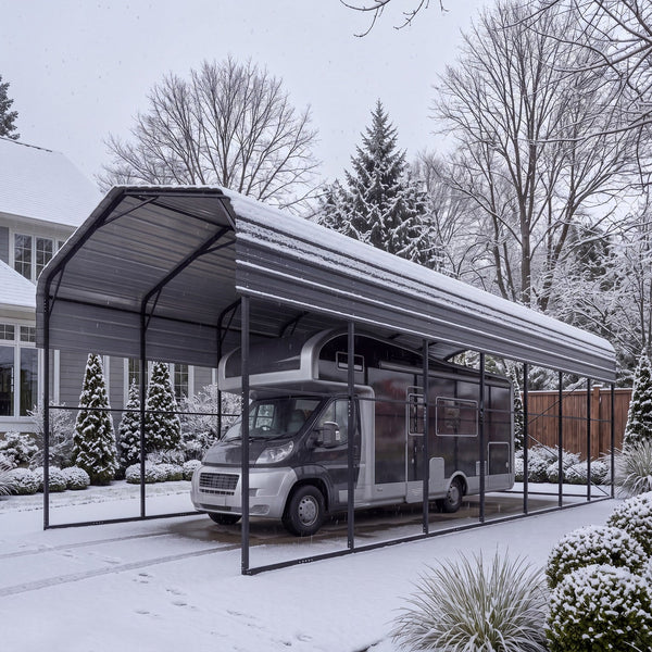 Phi Villa Metal RV and Camper Carports