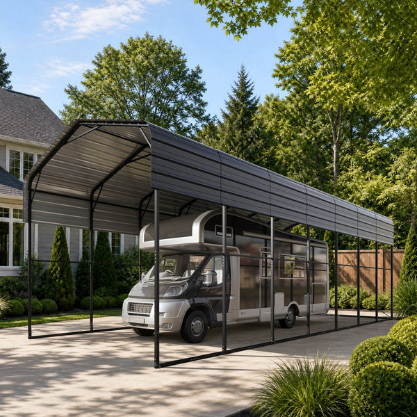Phi Villa Metal RV and Camper Carports