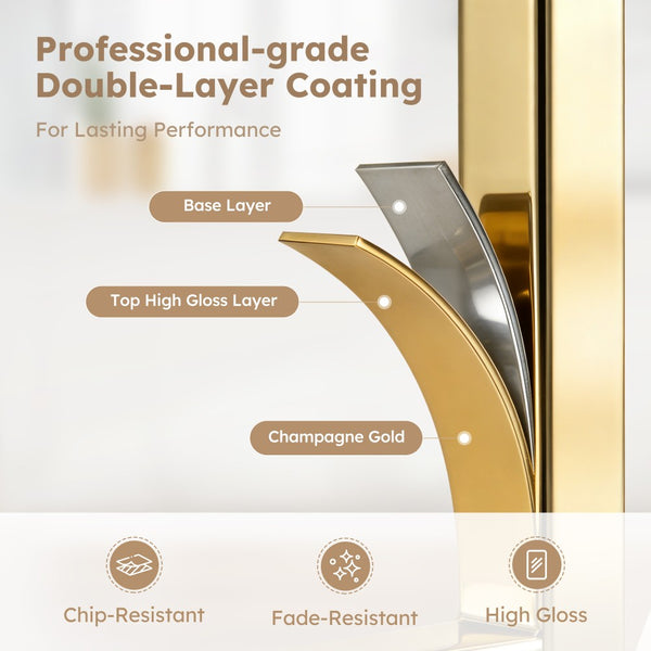 24" Modern PU and Chenille Counter Height Bar Stool, Set of 4