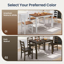 Sophie Series Wooden Dining Room Funiture Set for 4
