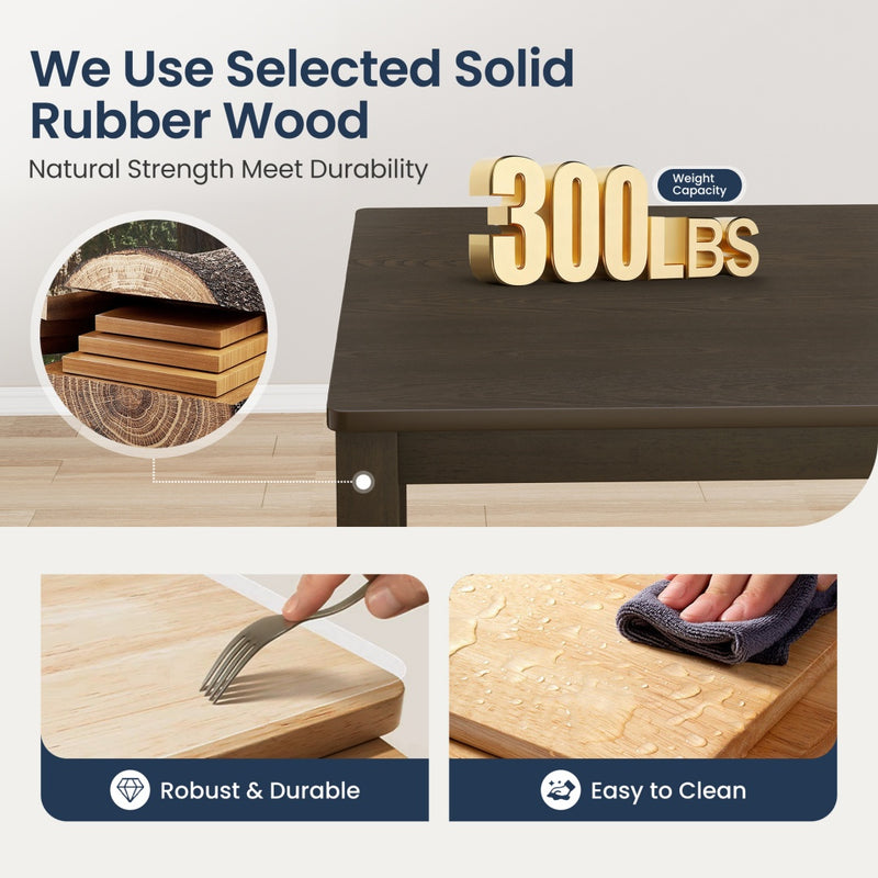 Sophie Series Wooden Dining Room Funiture Set for 4