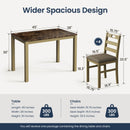 Sophie Series Wooden Dining Room Funiture Set for 4
