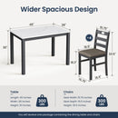 Sophie Series Wooden Dining Room Funiture Set for 4
