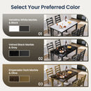 Sophie Series Wooden Dining Room Funiture Set for 4