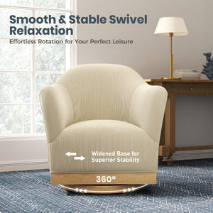 Sorrento Swivel Accent Chair for Living Room