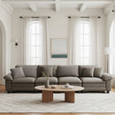 Briar Cloud-like Living Room Modular Sectional Sofa Couch Chenille