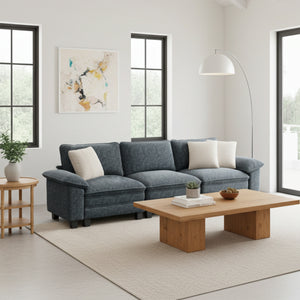 Briar Cloud-like Living Room Modular Sectional Sofa Couch Chenille