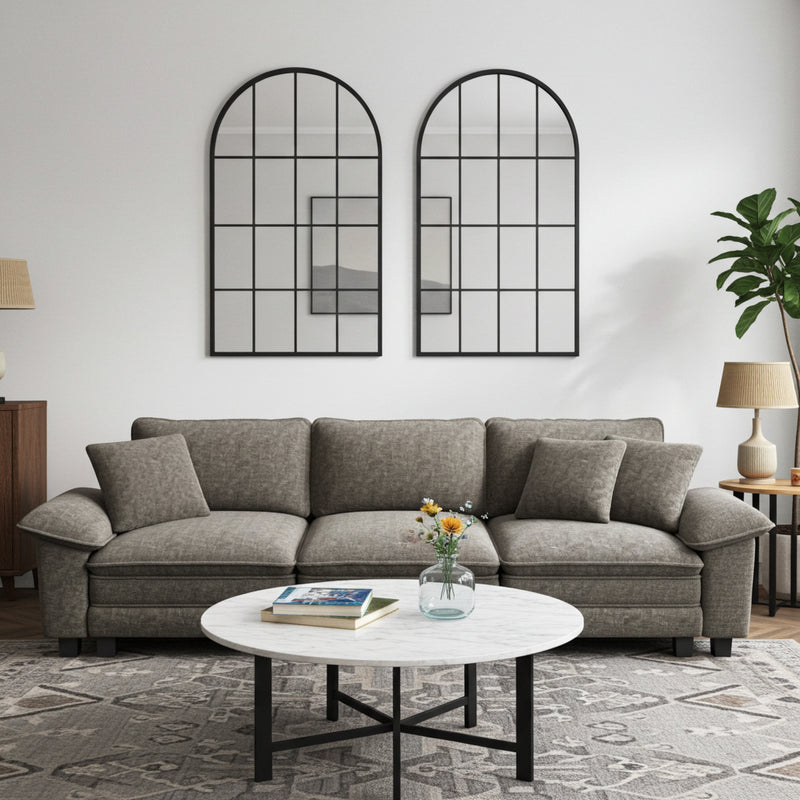 Briar Cloud-like Living Room Modular Sectional Sofa Couch Chenille