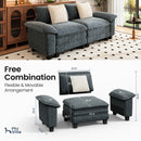 Cloud-like Living Room Modular Sectional Sofa Couch Chenille