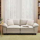 Cloud-like Living Room Modular Sectional Sofa Couch Chenille