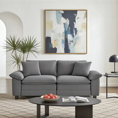 Briar Cloud-like Living Room Sofa Couch Modular Sectional Corduroy Set