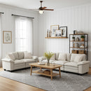 Living Room Sofa Modular Sectional Cloud-like Couch Chenille Large Set