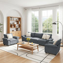 Living Room Sofa Chenille Cloud-like Couch Modular Sectional Large Set