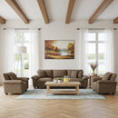 Living Room Sofa Chenille Cloud-like Couch Modular Sectional Large Set