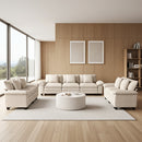 Living Room Sofa Chenille Cloud-like Couch Modular Sectional Large Set