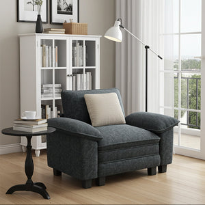Briar Living Room Chenille Cloud-like Lounge Chair
