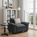 Living Room Chenille Cloud-like Lounge Chair