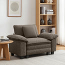 Briar Living Room Chenille Cloud-like Lounge Chair