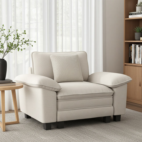 Briar Living Room Chenille Cloud-like Lounge Chair