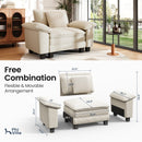 Living Room Chenille Cloud-like Lounge Chair