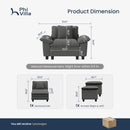 Cloud-like Living Room Lounge Chair Corduroy