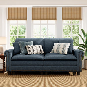 Charleston Linen-Look Modular Living Room Couch