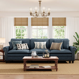 Charleston Linen-Look Modular Living Room Couch