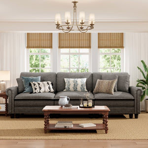 Charleston Linen-Look Modular Living Room Couch