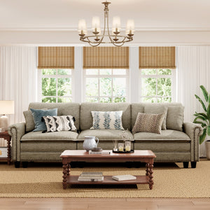 Charleston Linen-Look Modular Living Room Couch
