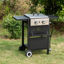 Patio Gas Griddle Grill Combo-Captiva Designs