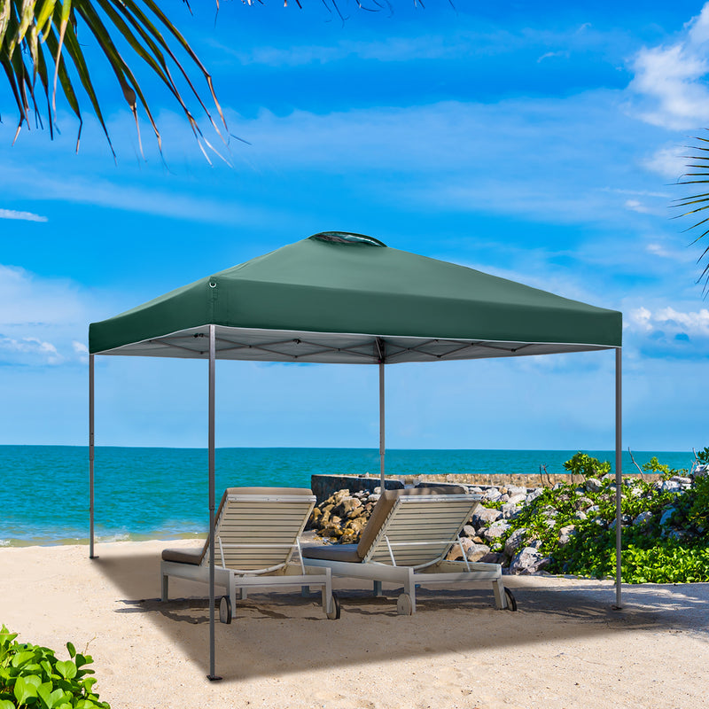 PHI-VILLA-10x10Ft-Pop-Up-Canopy-Tent-with-Wheeled-Bag-Straight-Legs-100Sq.Ft-GR
