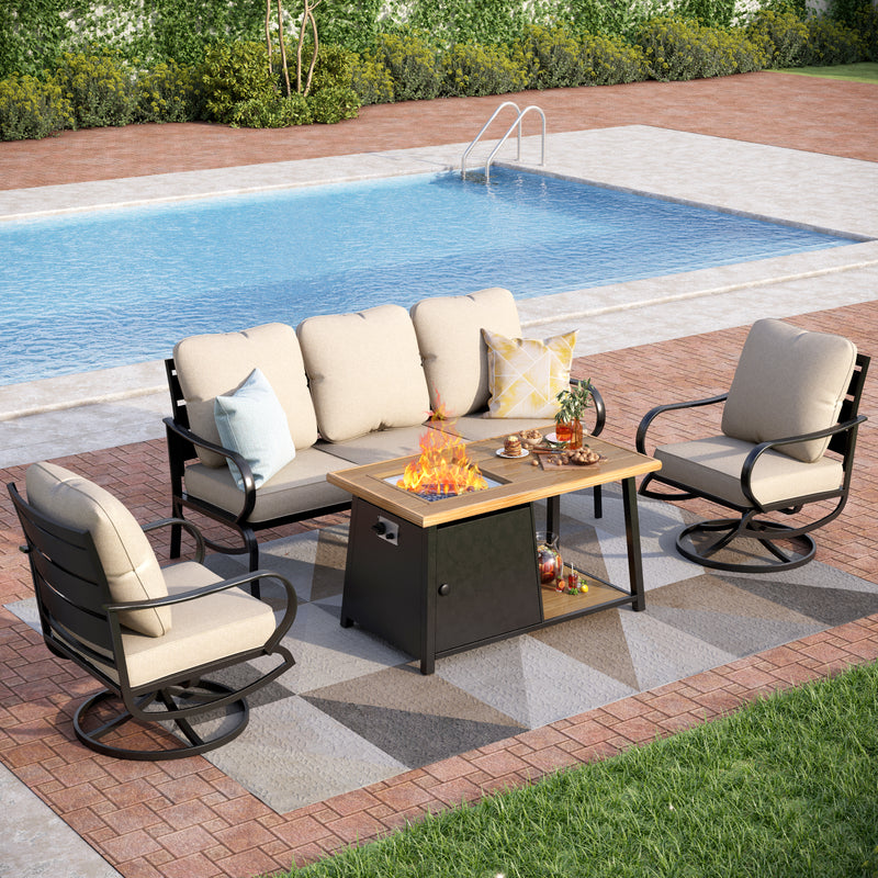 PHI-VILLA-5-Sea-Patio-Steel-Conversation-Sofa-Sets-With-Wood-pattern-Fire-Pit-Table-s