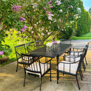 7 / 9-Pcs Dining Set with Adjustable Table & Fashionable Dining Chairs