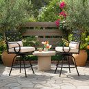 metal bar stools with backs