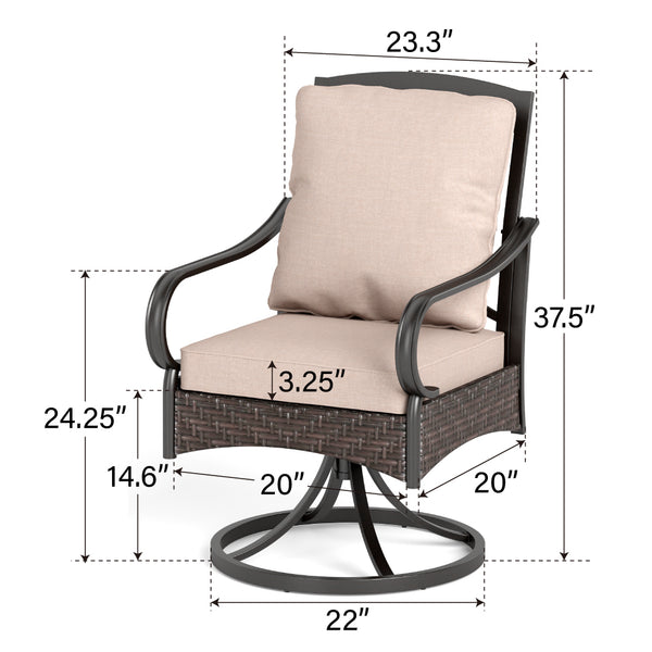 Coco 8-Seat Dining Set with 60" Square Farmhouse Table