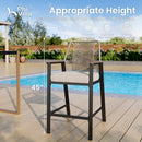 Phi Villa Mirage 7-Pcs. Rope-art High Bar Stools
