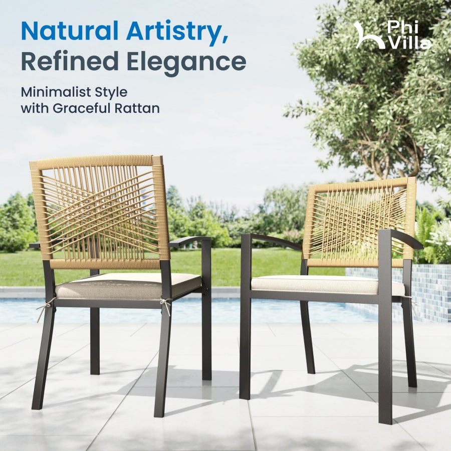 Sarasota 4/6/8-Seater Outdoor Dining Set with Round Table
