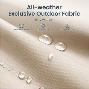 Patio Stackable Dining Chairs for Deck,Backyard PHI VILLA