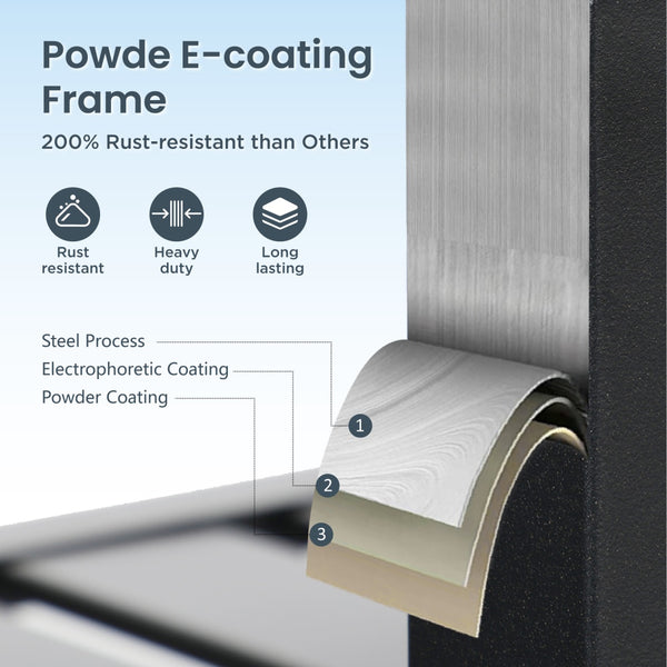 Veranda Outdoor Stackable Steel Stantionary Dining Chairs