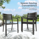 Veranda 4-Seater Outdoor Dining Set with Square Table